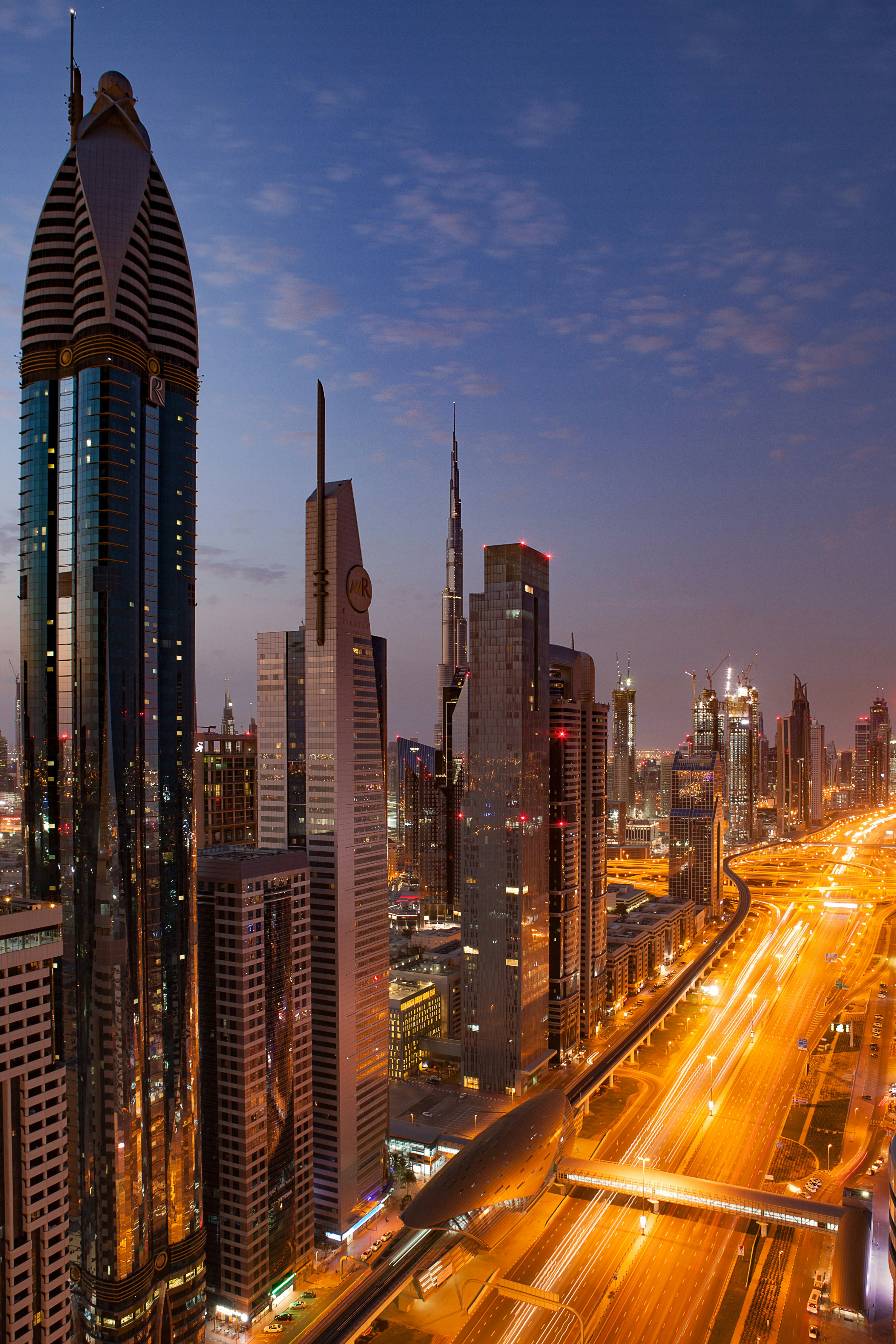 Dubai business district